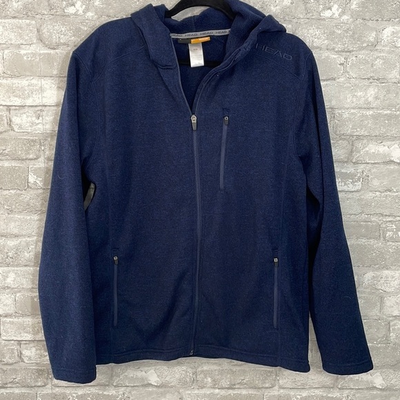 Head Fleece Full Zip Hooded Jacket - Picture 1 of 6